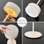 Rechargeable LED Light Iron & Plastic - Image 6