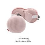 Neck Support Head Pillow with Eye Sleeping Mask - Image 4