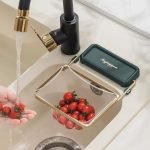 Foldable Metal Sink Strainer - Image 2