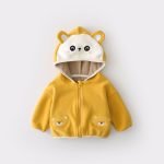 Girls Fall Keep Warm Winter Hooded Coat - Image 3