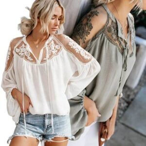 Women’s Elegant Lace Blouse