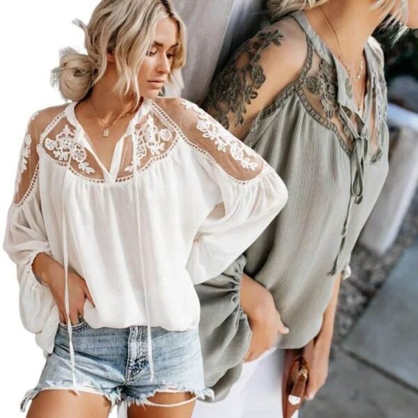 Women’s Elegant Lace Blouse