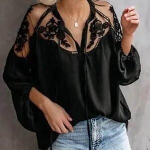 Women’s Elegant Lace Blouse