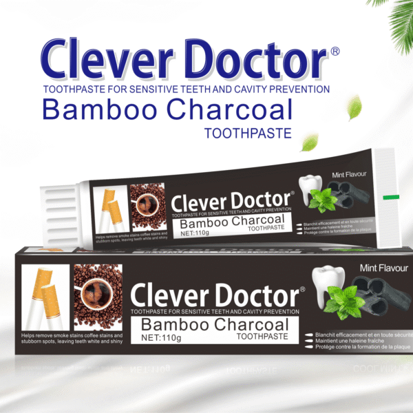 Bamboo charcoal toothpaste