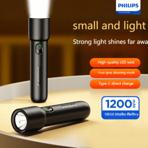 Rechargeable ABS LED Flashlight