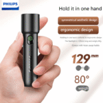 Rechargeable ABS LED Flashlight - Image 4