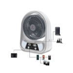 Rechargeable Solar Fan EP-608 - Image 7