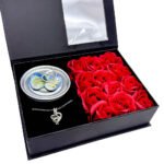 Love Forever Rose Pearl Necklace - Image 3