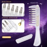 Transparent Scalp Care Massage Comb - Image 7